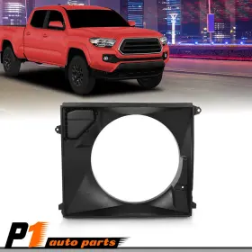 Zp110708 Vr Auto Parts Radiator Fan Shroud With Reservoir Fit For 2016-23 Toyota Tacoma L4 2.7l