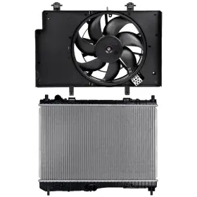 12719025 Wellstorehere Electric Radiator Cooling Fan Kit For Ford Fiesta 2011 2012-2018 1.6l 1596cc L4