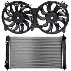 12719032 Wellstorehere Electric Radiator Cooling Fan Kit For 2007 2008 2009 2010-2018 Nissan Altima