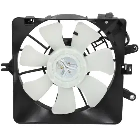 12800770 Wellstorehere Electric A/c Condenser Cooling Fan Assembly For Honda Fit 2007-08 1.5l 1497cc L4
