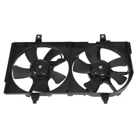 12817647 Wellstorehere Electric Radiator Condenser Cooling Fan Assembly For 2000-2001 Nissan Sentra L4