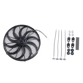 12839090 Wellstorehere Condenser Radiator Cooling Fan Universal 16 Inch For Ford F350 F-450 Super Duty