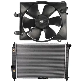 12947753 Wellstorehere Electric Radiator Cooling Fan Kit For 2005-2008 Chevrolet Aveo And Pontiac Wave