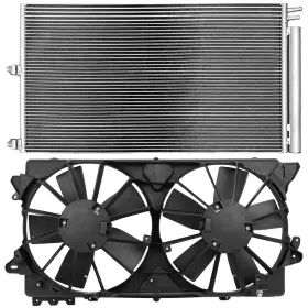 13174587 Wellstorehere Electric Ac Condenser Cooling Fan Kit For 2010-2014 Ford Expedition F-150