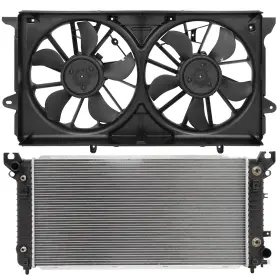 13185639 Wellstorehere Electric Engine Radiator Cooling Fan Kit For 2014-2016 Chevrolet Silverado 1500