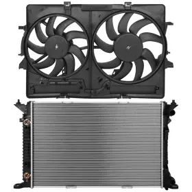 13185640 Wellstorehere Electric Engine Radiator Cooling Fan Kit For 2011-2017 Audi Q5 2010-2014 A5