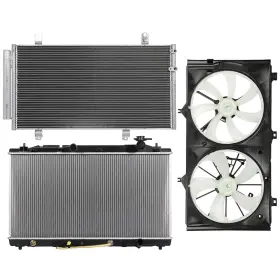 13185654 Wellstorehere Electric Radiator Condenser Cooling Fan Kit For Toyota Avalon 2005-2010 3.5l V6 13185654 Wellstorehere Electric Radiator Condenser Cooling Fan Kit For Toyota Avalon 2005-2010 3.5l V6