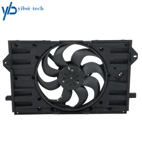 Yi241199t Yibei-tech Radiator Cooling Fan Assembly With Shroud For Buick Envision 2017-2020 23365567