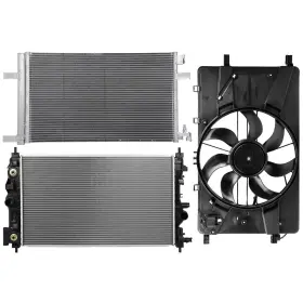 13895158 Youthighparts Radiator Cooling Fan For 2010-2015 Chevrolet Cruze 2016 Limited