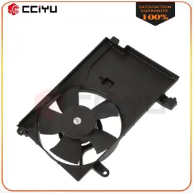 Z16617601g Zegale 611040 A/c Condenser Cooling Fan Assembly For 2004 Chevrolet Aveo 1.6l L4