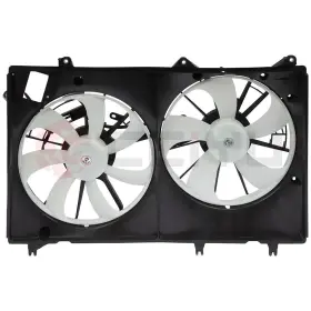 Z16619601g Zegale Radiator Condenser Cooling Fan Assembly For 2010 2011-2013 Toyota Highlander #2