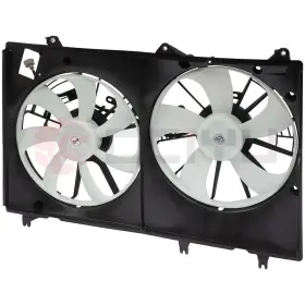 Z16619601g Zegale Radiator Condenser Cooling Fan Assembly For 2010 2011-2013 Toyota Highlander #3