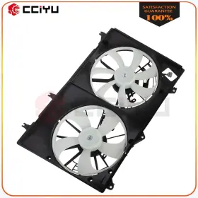 Z16619601g Zegale Radiator Condenser Cooling Fan Assembly For 2010 2011-2013 Toyota Highlander