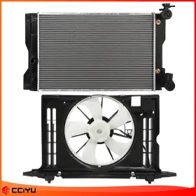 Z844108g Zegale For 2009 10 11 12-2013 Toyota Corolla New Radiator And Cooling Fan Assembly