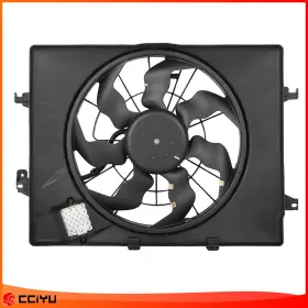 Ze183386g Zegale 623950 New Radiator Cooling Fan Assembly Fit For 11 12 13 14-2015 Hyundai Sonata