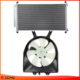 Zeg844112 Zegale For 2005-2010 Honda Odyssey Condenser Cooling Fan And A/c Assembly