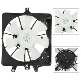 38611pwaj01 Zonemotive 11616203 For 2007-2008 Honda Fit Electric A/c Condenser Cooling Fan Assembly #2