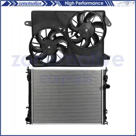13598811 Zonemotive For 2005-2009 Chrysler 300 2006 2007-2009 Dodge Charger Radiator Cooling Fan Kit