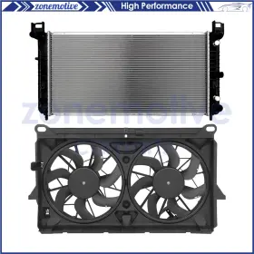 13598829 Zonemotive For 2007-2013 Chevrolet Avalanche 2008-2009 Hummer H2 Radiator Cooling Fan Kit