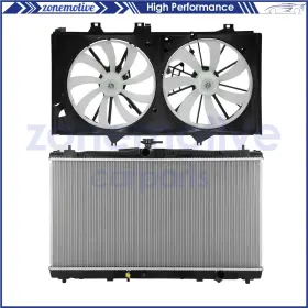 13598832 Zonemotive For 2012 2013 2014 2015 2016 2017 Toyota Camry Radiator Cooling Fan Kit