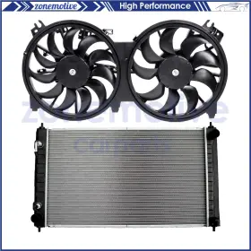 13598837 Zonemotive For 2007 2008-2016 2017 2018 Nissan Altima Electric Radiator Cooling Fan Kit