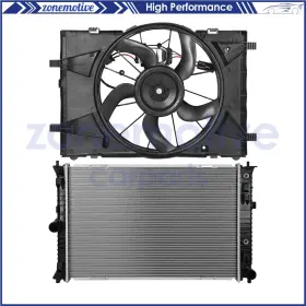 13598867 Zonemotive For 2010 2011 2012 Ford Fusion 2011-2012 Lincoln Mkz Radiator Cooling Fan Kit