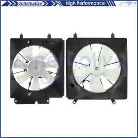13598877 Zonemotive For 2002 2003-2006 Honda Cr-v Element Radiator Condenser Cooling Fan Assembly 13598877 Zonemotive For 2002 2003-2006 Honda Cr-v Element Radiator Condenser Cooling Fan Assembly
