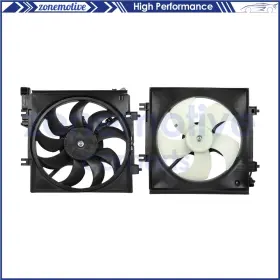 Zonemotive 13598878 For 2008-2011 Subaru Impreza Electric Radiator Condenser Cooling Fan Assembly
