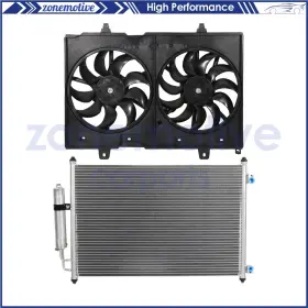 13598883 Zonemotive For 2010 2011 2012 2013 Nissan Rogue Electric Ac Condenser Cooling Fan Kit 13598883 Zonemotive For 2010 2011 2012 2013 Nissan Rogue Electric Ac Condenser Cooling Fan Kit