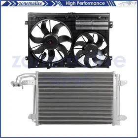 13598887 Zonemotive For 2007 2008 2009-2016 Volkswagen Eos Electric Ac Condenser Cooling Fan Kit 13598887 Zonemotive For 2007 2008 2009-2016 Volkswagen Eos Electric Ac Condenser Cooling Fan Kit