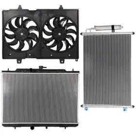13828094 Zonemotive For 2010 2011-2013 Nissan Rogue Electric Radiator Condenser Cooling Fan Kit 13828094 Zonemotive For 2010 2011-2013 Nissan Rogue Electric Radiator Condenser Cooling Fan Kit
