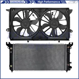 Zonemotive 13828171 For 2014-2016 Chevrolet Silverado 1500 Electric Engine Radiator Cooling Fan Kit