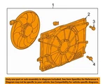 Gm Oem 17-19 Cruze Cooling Fan-fan Assy 39013323. Fixed Price $243.35.