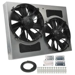 Derale 16842 Powerpack High Output Dual 12" Electric Rad Fan/aluminum Shroud Kit. Fixed Price $615.60.