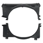 Radiator Dual Fan Shroud Set For Chevy C2500 1988-2000 Fits 28X17-INCH .. Fixed Price $88.45.
