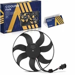Aisin Radiator Cooling Fan Assembly For Volkswagen Jetta Passat Golf Tiguan Cc. Fixed Price $199.99.