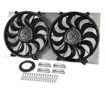 Derale 16843 Powerpack High Output Dual 17'' Electric Fan/aluminum Shroud Kit. Fixed Price $495.00.
