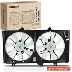A-premium Dual Cooling Fan Assembly With Control Module For Lexus ES300H 13-18. Fixed Price $232.99.