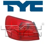 Tyc Left Tail Lens For 2008-2013 Nissan Rogue Electrical Lighting Body Fm. Fixed Price $75.27.