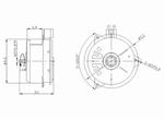 Toyota 16363-36100 Engine Cooling Fan Motor. Fixed Price $40.00.