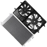 Ac Condenser Cooling Fan Kit For 2007-2009 Saturn Aura 04-2012 Chevrolet Malibu. Fixed Price $135.19.