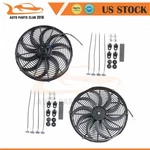 16" Inch Slim Universal Radiator Ac Condenser Electric Plastic Cooling Fan 2X. Fixed Price $66.34.