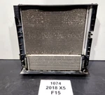 14-18 Bmw F15 X5 F16 X6 N55 Engine Main Radiator Cooling Assembly W/fan. Fixed Price $650.00.