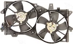 Dual Radiator And Condenser Fan Assembly-rad / Assy. Fits 02-06 Mpv. Fixed Price $211.91.