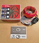 Spal 185FH Electric Fan Wiring Harness Kit. Fixed Price $100.00.