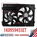 Radiator Cooling Fan Assembly For Vw Golf Jetta Cc Eos Passat Tiguan 1K0959455ET. Fixed Price $86.12.