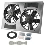 Derale 16833 Powerpack High Output Dual 11" Electric Rad Fan/aluminum Shroud Kit. Fixed Price $564.06.