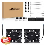 Maxpeedingrods Universal 2X6" Electric Cooling Radiator Slim Fan 12V. Fixed Price $59.00.