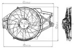 Radiator Fan Assy Global Parts Distributors 2811505. Fixed Price $204.83.