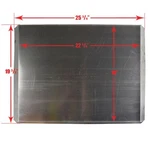 Northern Z40023 Hurricane Engine Driven Fan Shroud 19 3/8 X 25.75 2.5. Fixed Price $91.15.